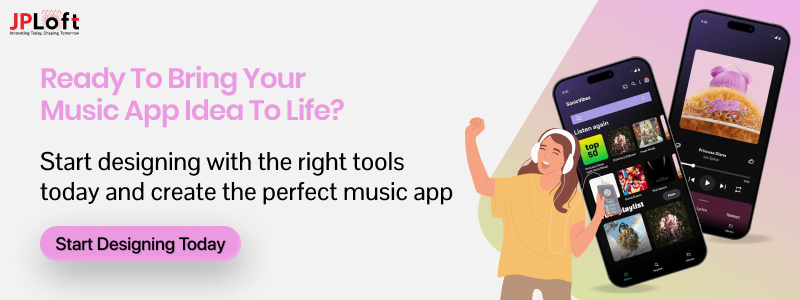 Create a Music Streaming App CTA